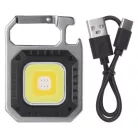 Újratölthető mini LED-es zseblámpa - kulcstartó, 750 lm, kínáló dobozban