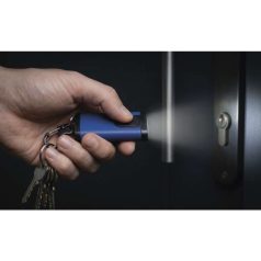   Újratölthető mini LED-es zseblámpa - kulcstartó, 100 lm, kínáló dobozban