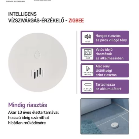 GoSmart Vízszivárgás-érzékelő P56000S ZigBee