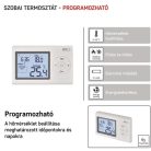 Programozható vezetékes szobatermosztát P5607