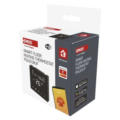 GoSmart Programozható vezetékes termosztát padlófűtéshez WiFi-vel P56201BUF