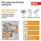 GoSmart Programozható vezetékes termosztát padlófűtéshez WiFi-vel P56201UF