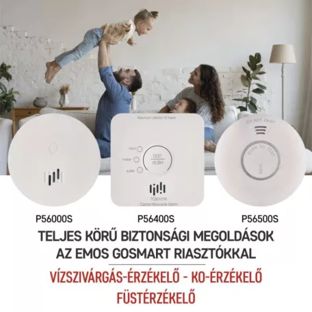 GoSmart Füstérzékelö TS380C-HW wifivel