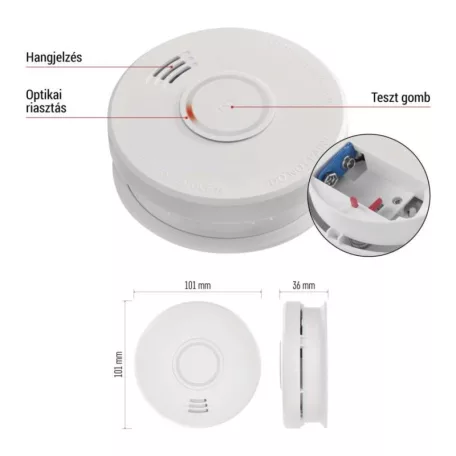 EMOS Füstérzékelő TSS910A