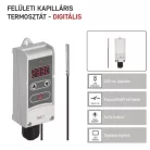 Manuális felületre szerelhető csőtermosztát kapilláris érzékelővel P5684