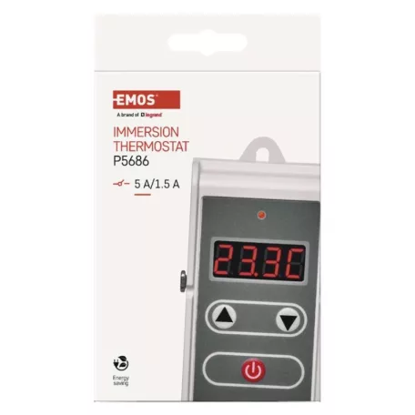 Merülőhüvelyes csőtermosztát P5686
