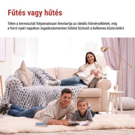 Programozható vezetékes OpenTherm szobatermosztát P56A01