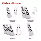 Radiátor fűtéserősítő ventilátor - KIEGÉSZÍTŐ egység, fehér