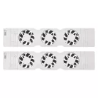 Radiátor fűtéserősítő ventilátor szett - DUO, fehér