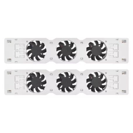 Radiátor fűtéserősítő ventilátor szett - DUO, fehér