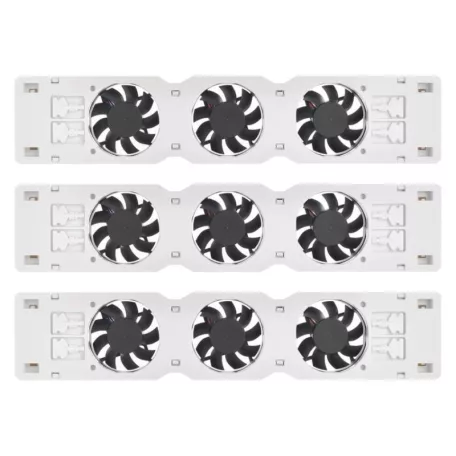Radiátor fűtéserősítő ventilátor szett - TRIO, fehér