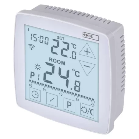 GoSmart Programozható vezetékes szobatermosztát WiFi-vel P56S01