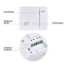GoSmart Programozható vezeték nélküli szobatermosztát WiFi-vel P56S11