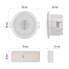 Vezetékes/Vezeték nélküli csengő P57103, beépített