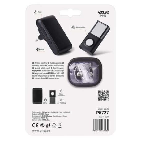 Vezeték nélküli csengő P5727