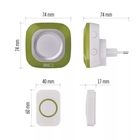 Vezeték nélküli csengő P5733G