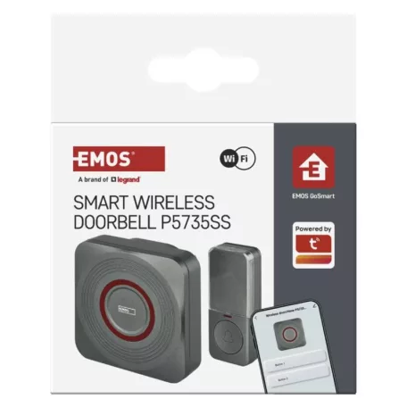 GoSmart Vezeték nélküli csengő P5735SS wifivel