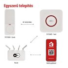 GoSmart Vezeték nélküli csengő P5735WS wifivel