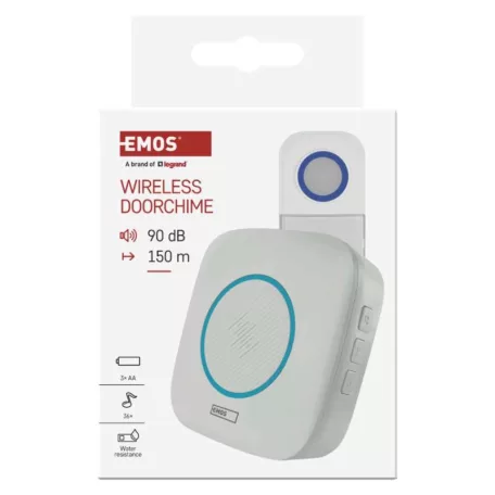 Vezeték nélküli csengő P5736, 3× AA