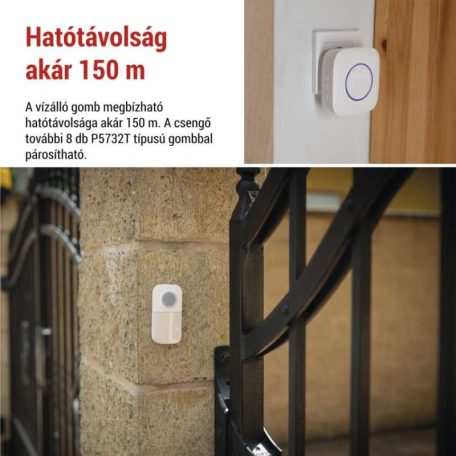 Vezeték nélküli csengő P5737