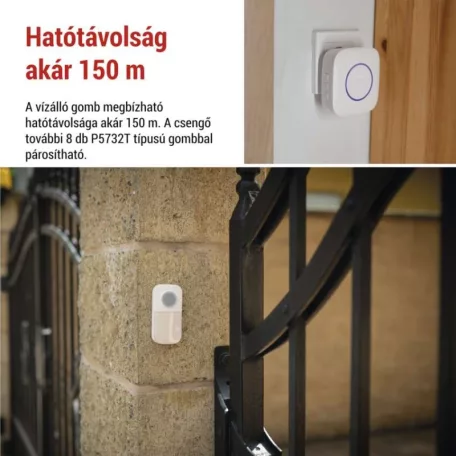 Vezeték nélküli csengő P5737