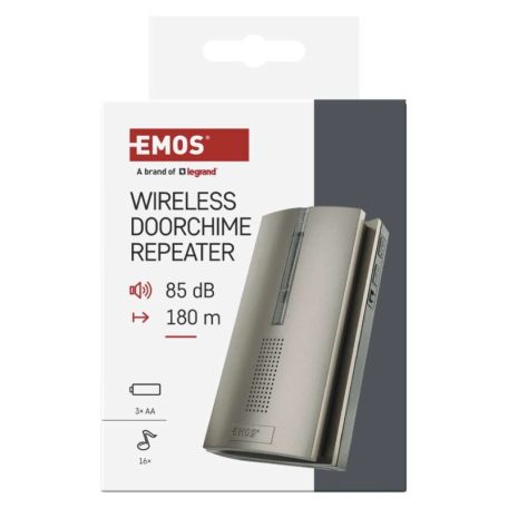 Jelerősítő vezetéknélküli csengőhöz P5760N és P5763N, 3× AA