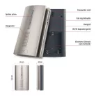 Jelerősítő vezetéknélküli csengőhöz P5760N és P5763N, 3× AA