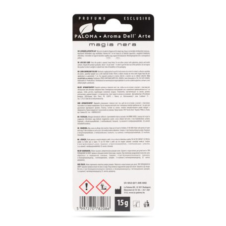 Illatosító Paloma Aroma Del 'Arte Magia Nera
