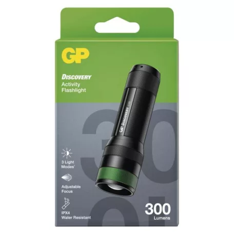 GP LED Zseblámpa C32 + 3× LR03