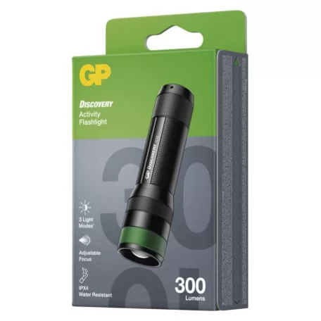GP LED Zseblámpa C32 + 3× LR03