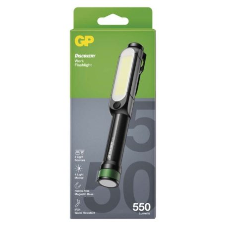 GP LED Zseblámpa C34 + 3× LR6
