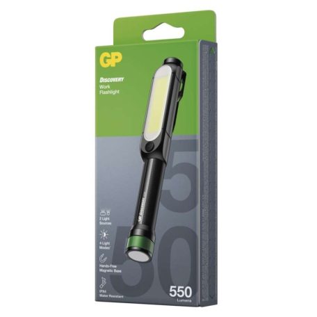 GP LED Zseblámpa C34 + 3× LR6