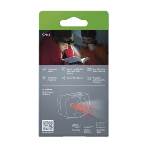 GP LED Fejlámpa CH43, 150 lm