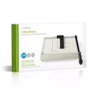 Papír vágógép | Max. vágó méret: 210 x 297 mm | Kés típusa: Fém | Fém | Fehér / Fekete