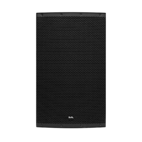 SAL PAP43BT professzionális hangdoboz, 38cm mélysugárzó, ma. 1200 W, aktív zenekari hangdoboz, Bluetooth, MP3, USB, SD, multimédia lejátszó, digitális kijelző