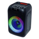 SAL PAR200 hordozható party hangfal, 50W, 2-utas, erőteljes mélyhangzás, Bluetooth, MP3, digitális kijelző, LED fényeffekt