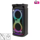 SAL PAR2100BT party hangdoboz, 80W, beépített akkumulátor és LED fénnyel, Bluetooth, AUX és mikrofon bemenetek, 2-utas, 3 hangszóró