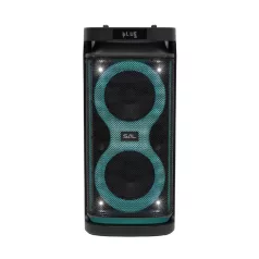   SAL PAR2100BT party hangdoboz, 80W, beépített akkumulátor és LED fénnyel, Bluetooth, AUX és mikrofon bemenetek, 2-utas, 3 hangszóró