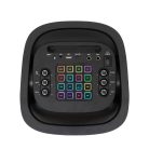 SAL PAR2100BT party hangdoboz, 80W, beépített akkumulátor és LED fénnyel, Bluetooth, AUX és mikrofon bemenetek, 2-utas, 3 hangszóró