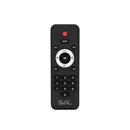 SAL PAR2100BT party hangdoboz, 80W, beépített akkumulátor és LED fénnyel, Bluetooth, AUX és mikrofon bemenetek, 2-utas, 3 hangszóró