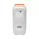 SAL PAR216WH party hangfal, 60 W, 2-utas bassz-reflex, 3 hangszóró, Bluetooth, MP3, digitális kijelző, LED fényeffekt, mikrofonnal