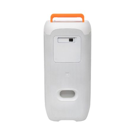 SAL PAR216WH party hangfal, 60 W, 2-utas bassz-reflex, 3 hangszóró, Bluetooth, MP3, digitális kijelző, LED fényeffekt, mikrofonnal