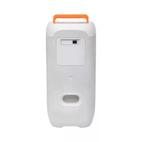 SAL PAR216WH party hangfal, 60 W, 2-utas bassz-reflex, 3 hangszóró, Bluetooth, MP3, digitális kijelző, LED fényeffekt, mikrofonnal