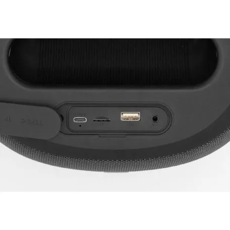 SAL PARCUBE boombox, 100 W, 2db vezeték nélküli mikrofon, 5db hangszóró, LED fényeffekt, IPX5 védelem, Bluetooth