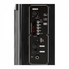 SAL PAR 16BT Bluetooth party hangszóró, fekete Party hangdoboz, 165mm, akku, BT, LED