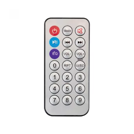 Party hangdoboz, 165mm, akku, BT, LED