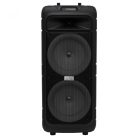 SAL Nagy teljesítményű Hordozható kétutas akkus bluetooth hangfal kiváló hangzással, 50W PAR 182BT beépített LED 2x19cm mélynyomóval mikrofon és gitár bemenet MP3