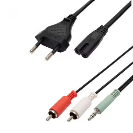 SAL Nagy teljesítményű hordozható aktív Hangfal 120w - Parti hangfal, Boombox Bluetooth hangfal dupla mélynyomóval PAR 2200BTParty hangdoboz, 2x20cm, akku, BT, LED