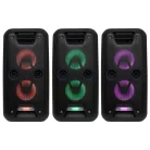 SAL PAR 2200BT hordozható party hangdoboz, 120 W, BT, FM rádió, AUX, MP3 felvétel, automatikus gyorstöltés