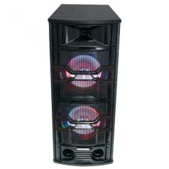   SAL Par 225 Nagy teljesítményű DJ hordozható passzív Hangfal - 250w 2x25cm mélynyomó party hangdoboz PAR 225 passzív Party hangdoboz, 2x25cm, LED